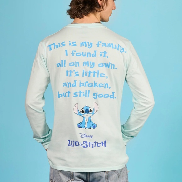 Disney LILO AND STITCH FAMILY LONG SLEEVE T-SHIRT - Picture 5 of 5